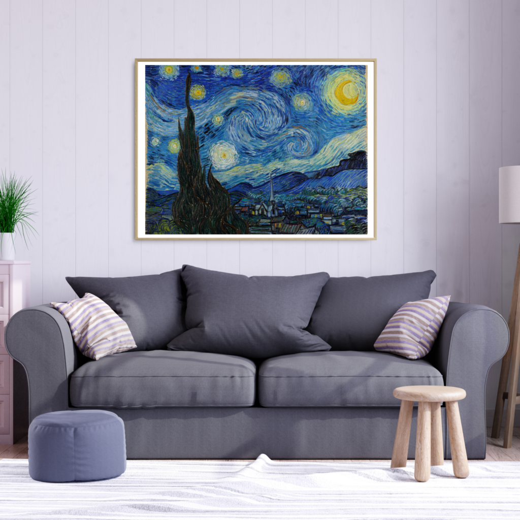 Starry Night, Vincent van Gogh high-quality print - DailyArt Shop