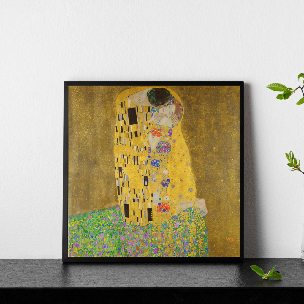 The Kiss, Gustav Klimt premium print - DailyArt Shop