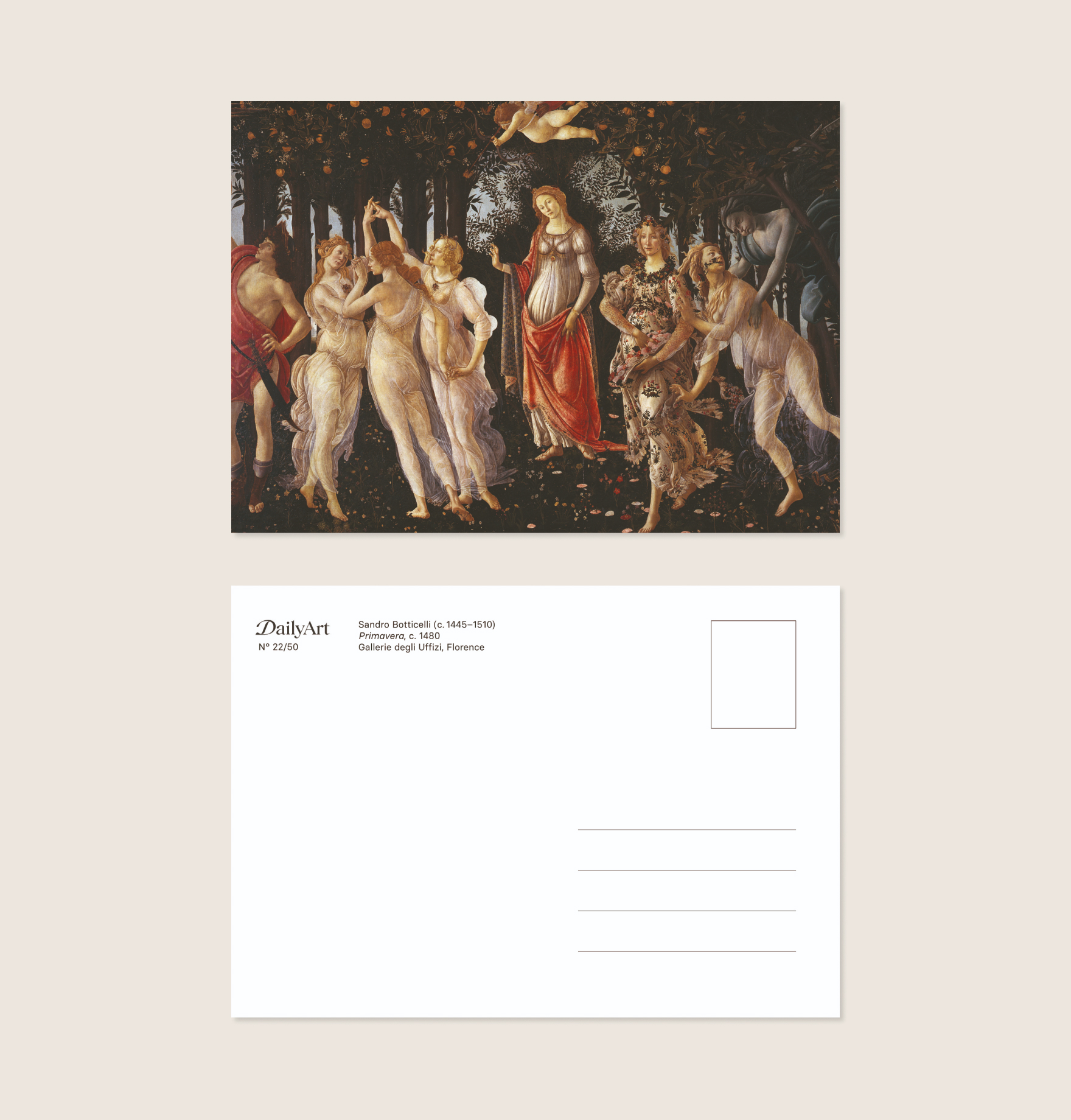 The Italian Renaissance 50 Postcards Set - DailyArt Shop