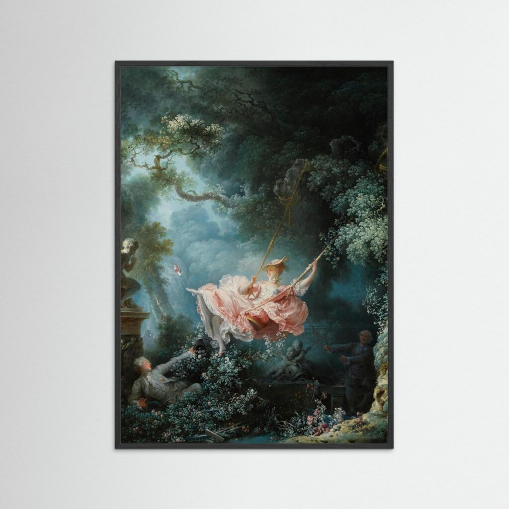 Jean-Honoré Fragonard, The Swing, c. 1767–1768