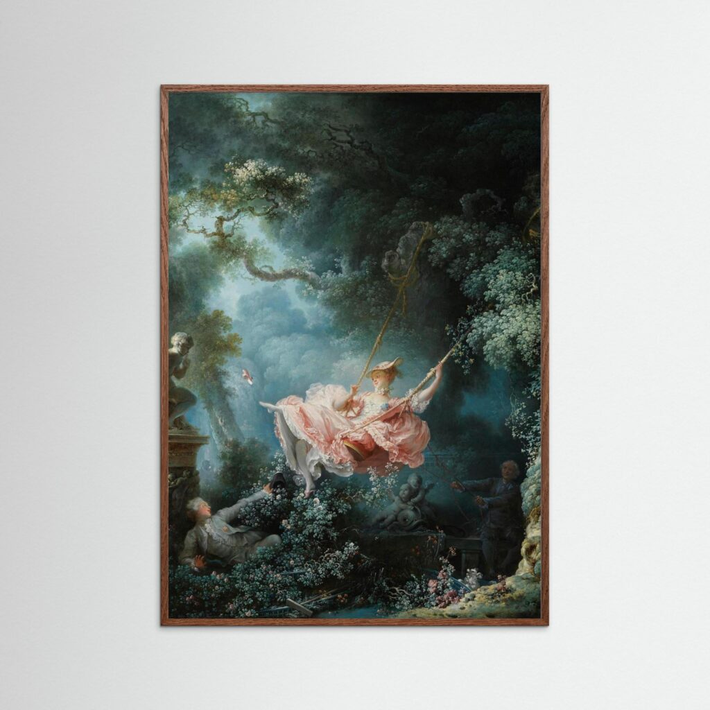 Jean-Honoré Fragonard, The Swing, c. 1767–1768