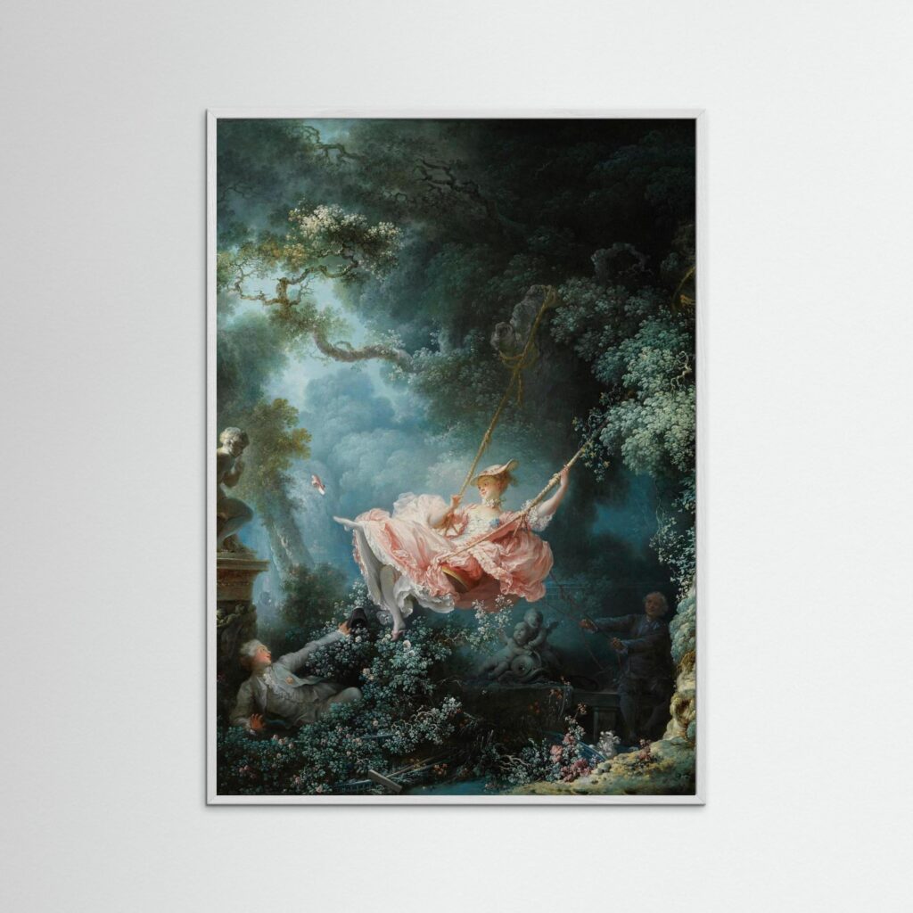 Jean-Honoré Fragonard, The Swing, c. 1767–1768