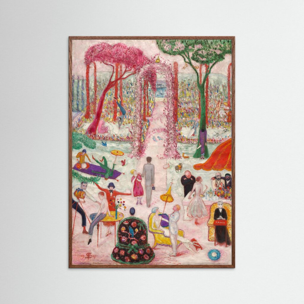 Florine Stettheimer, Sunday Afternoon in the Country, 1917