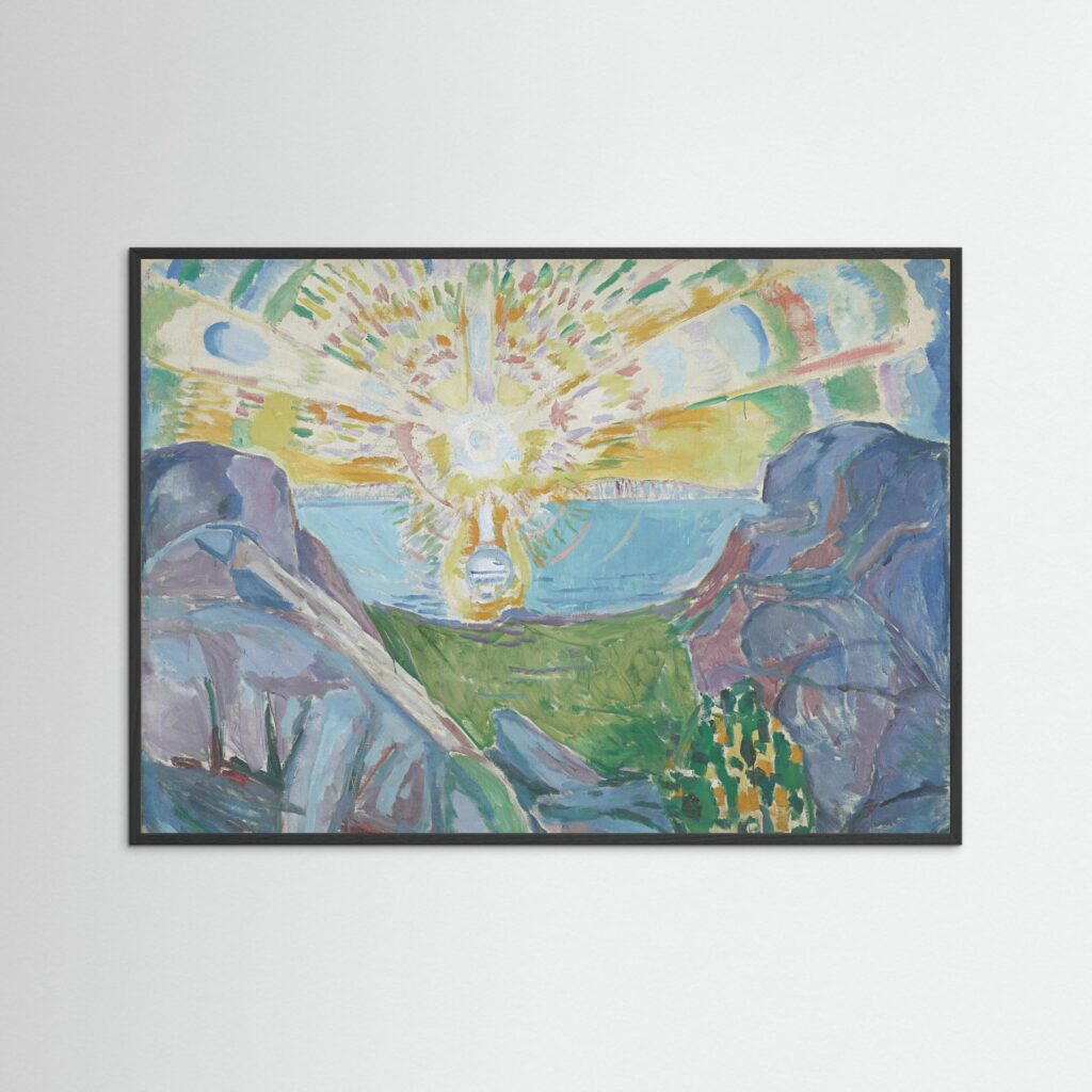 Edvard Munch, The Sun, 1911