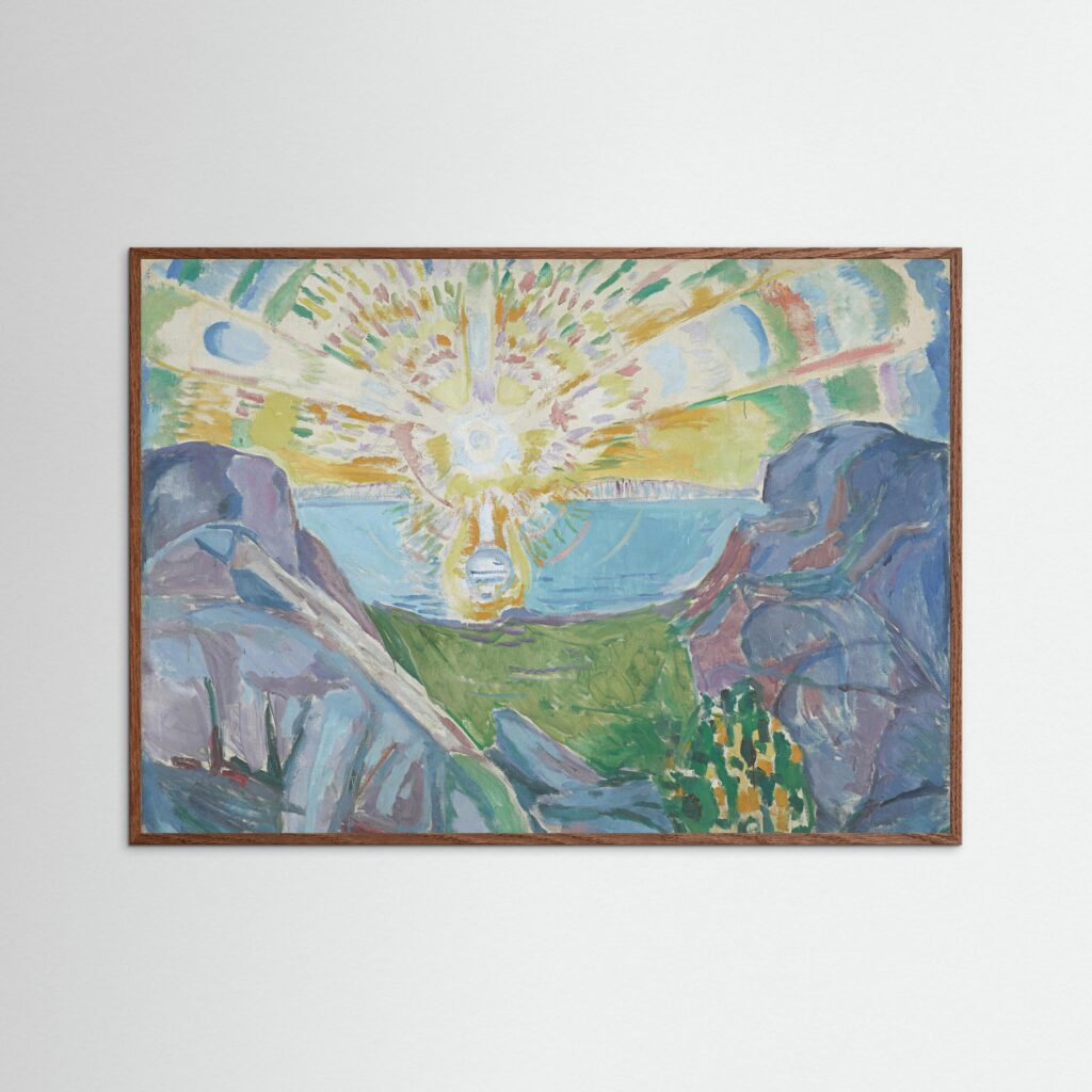 Edvard Munch, The Sun, 1911