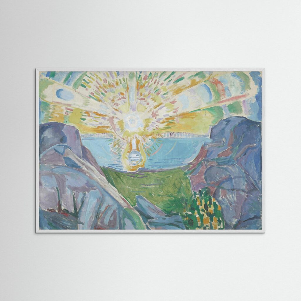 Edvard Munch, The Sun, 1911