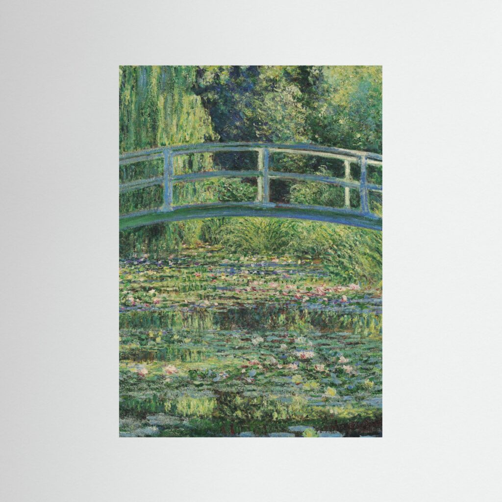 Claude Monet, Water Lilies and Japanese Bridge, 1899