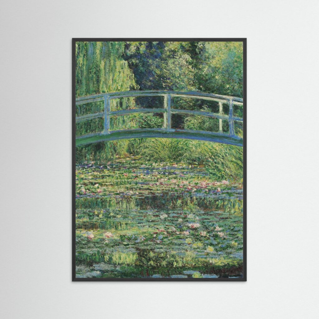 Claude Monet, Water Lilies and Japanese Bridge, 1899