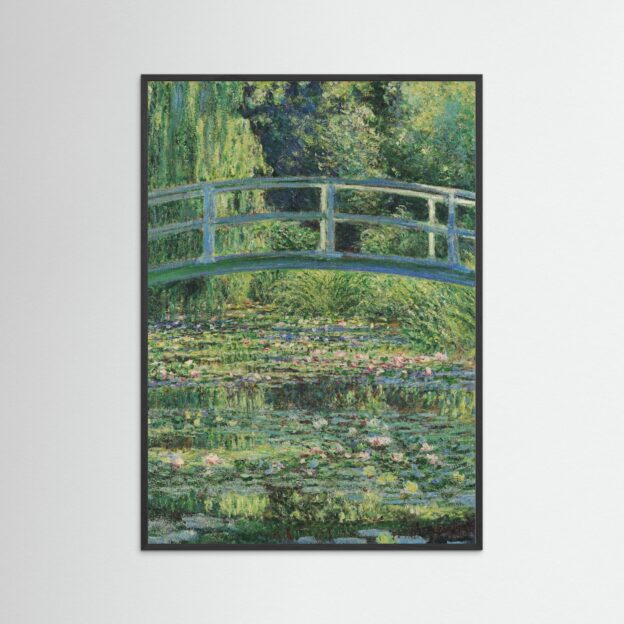 Claude Monet, Water Lilies and Japanese Bridge, 1899