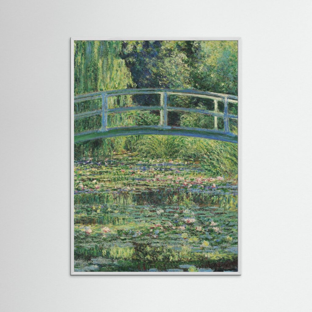 Claude Monet, Water Lilies and Japanese Bridge, 1899