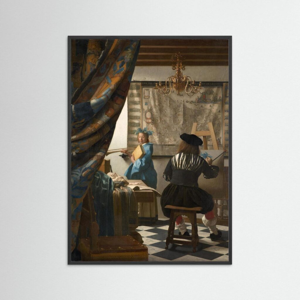 Johannes Vermeer, The Art of Painting, c. 1666-1668