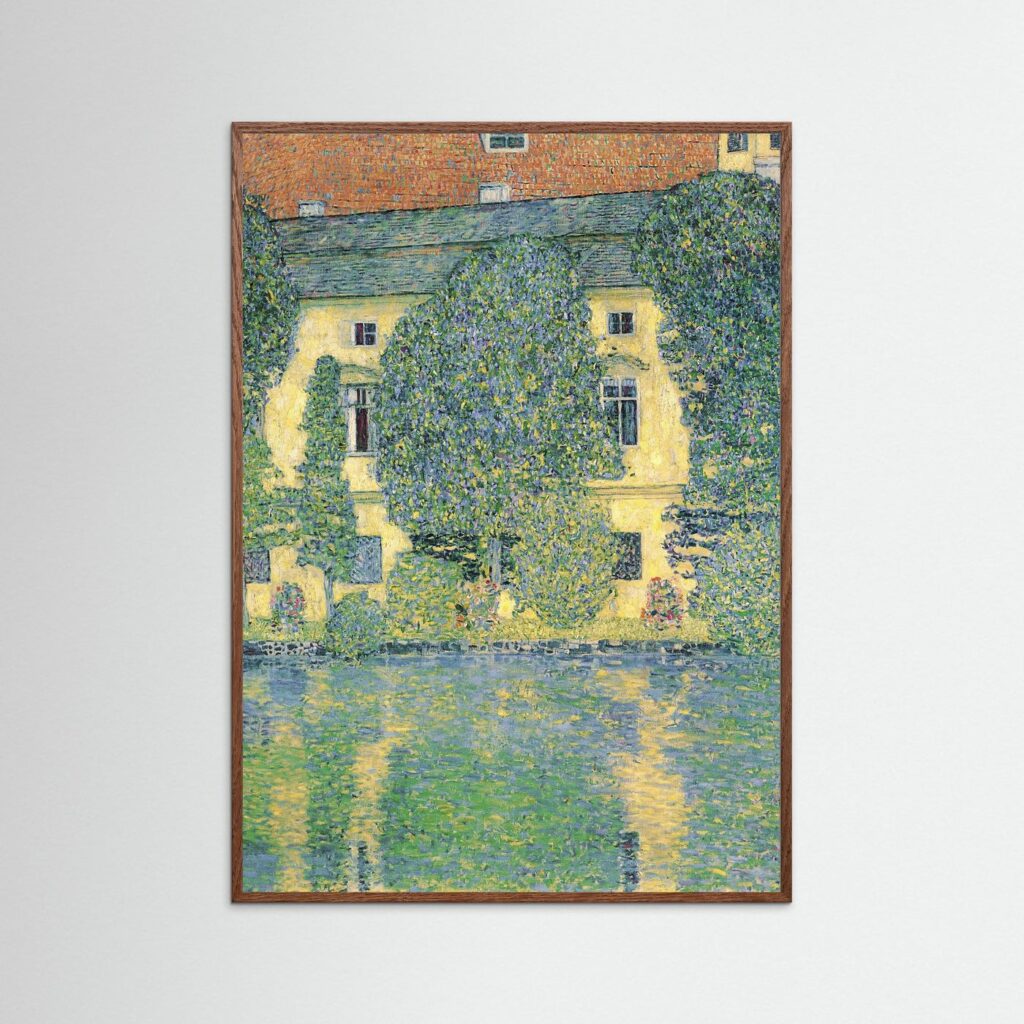 Gustav Klimt, Castle Kammer at Attersee III, 1910