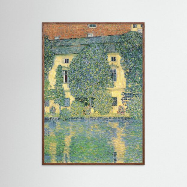 Gustav Klimt, Castle Kammer at Attersee III, 1910