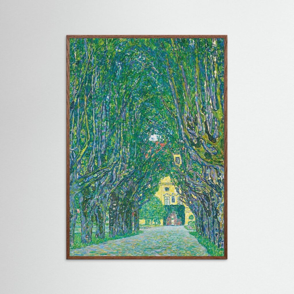 Gustav Klimt, Avenue of Schloss Kammer Park, 1912