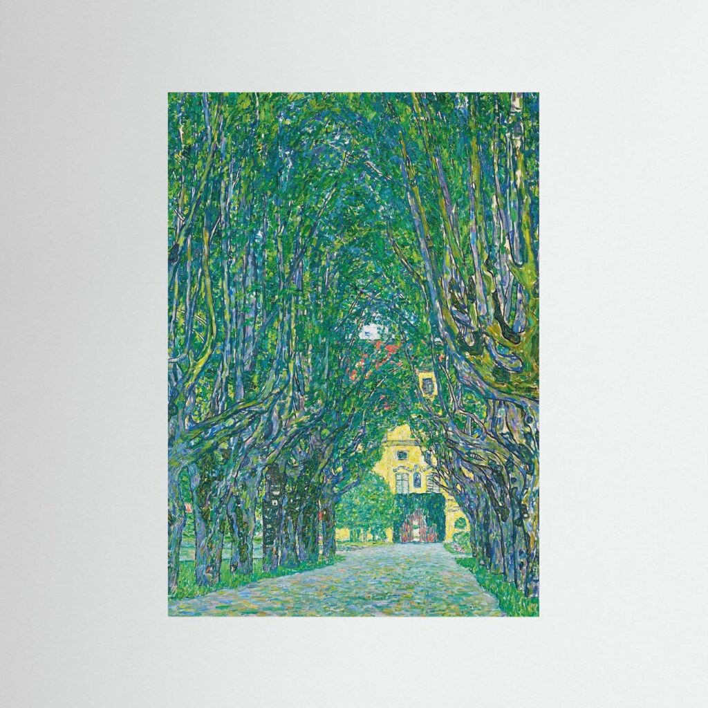 Gustav Klimt, Avenue of Schloss Kammer Park, 1912