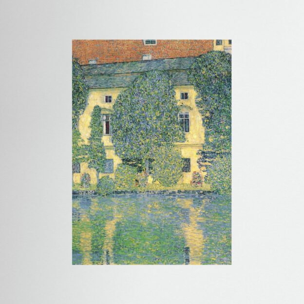 Gustav Klimt, Castle Kammer at Attersee III, 1910