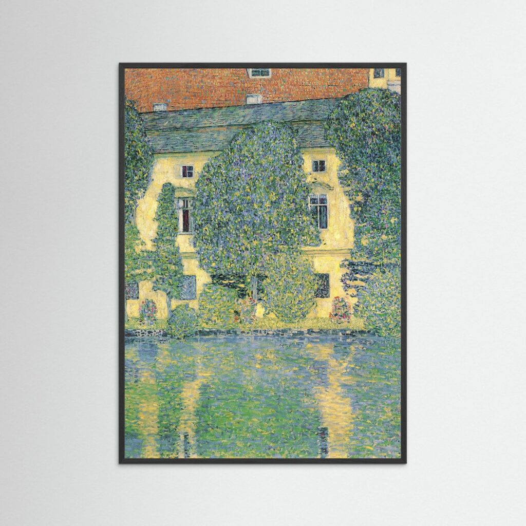 Gustav Klimt, Castle Kammer at Attersee III, 1910