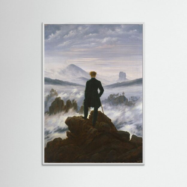 Caspar David Friedrich, Wanderer above the Sea of Fog, c. 1818