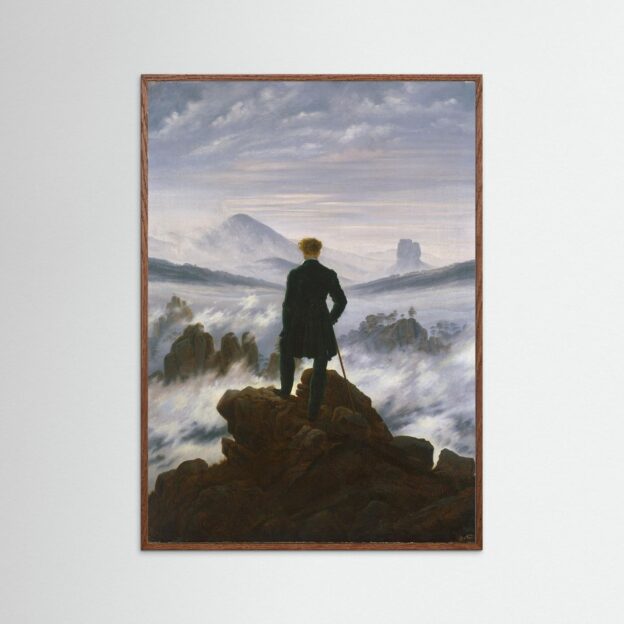 Caspar David Friedrich, Wanderer above the Sea of Fog, c. 1818